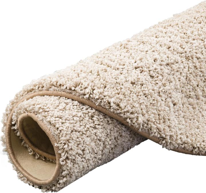 Produktbild Snapstyle Luxus Hochflor Langflor Teppich Milano (Ø 133 cm)