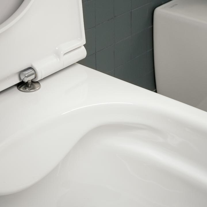 Immagine prodotto ROCA WC sospeso LUA profondo 360x520mm a scomparsa. Fissaggio bianco