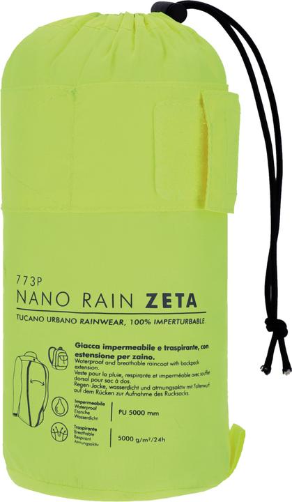 Immagine prodotto Tucano Urbano TU Nano Rain Jacket Zeta Unisex giallo XL (Donne, Uomini, XL)