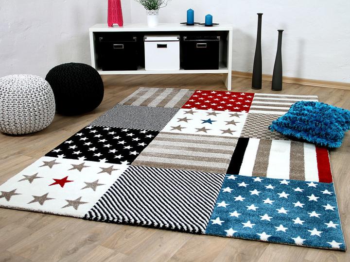 Produktbild Pergamon Kinder und Jugend Teppich Maui Sterne (200 x 290 cm)