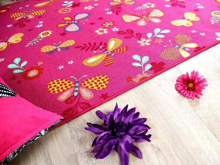 Immagine prodotto Snapstyle Bambini giocare tappeto farfalla (200 x 250 cm)