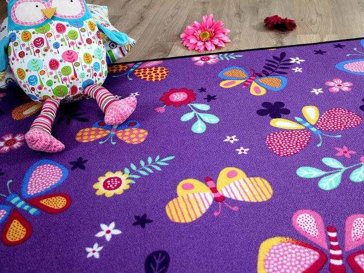Image du produit Snapstyle Tapis de jeu pour enfants Papillon (80 x 400 cm)