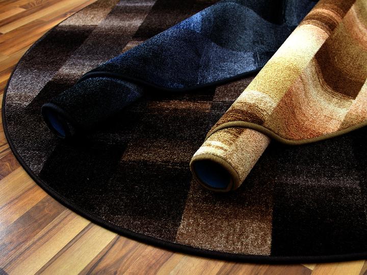 Image du produit Snapstyle Tapis en velours de créateur Mystic Karo (Ø 100 cm)