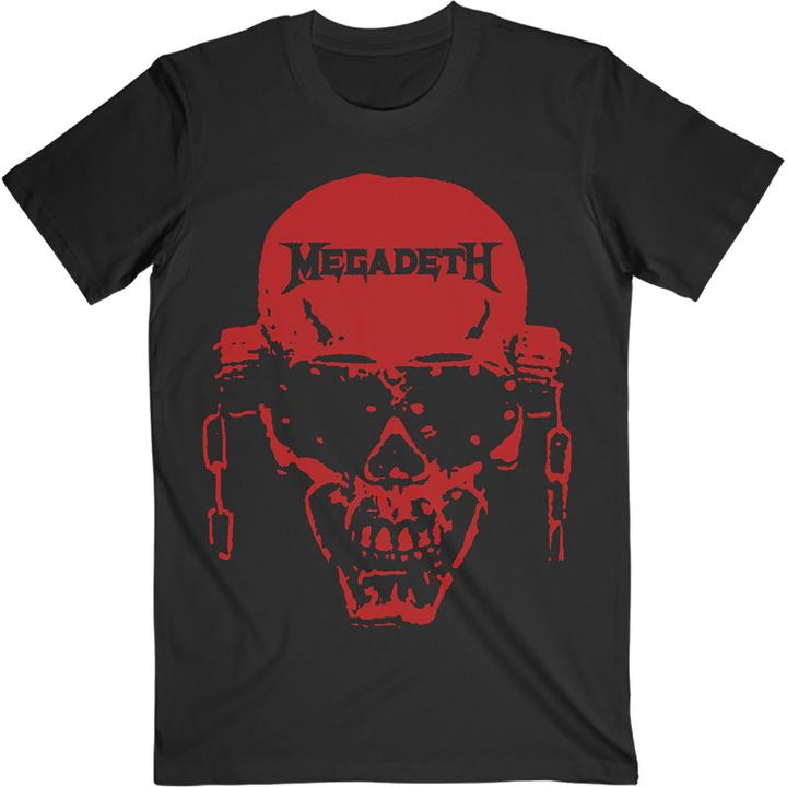 Megadeth Vic Hi-Contrast Red