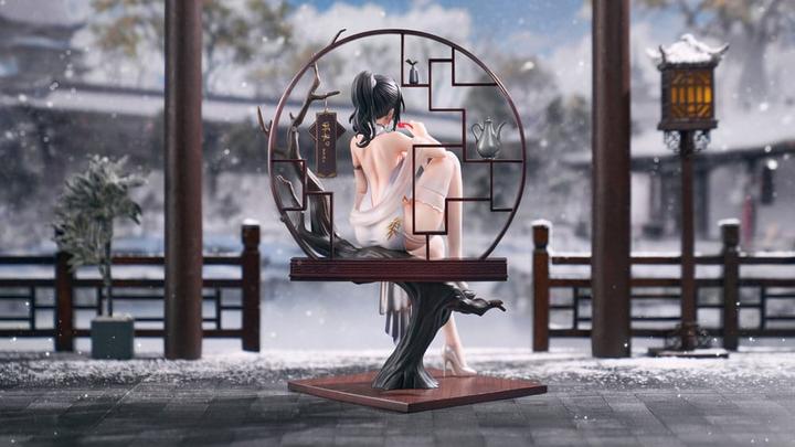 Actual product image Apex Original Character PVC Statue 1/7 Xiami China Dress Step On Snow Ver. 26 cm