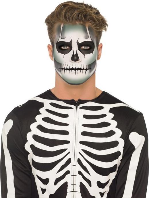 Immagine prodotto Smiffys Kit per il trucco dello scheletro Glow in the Dark