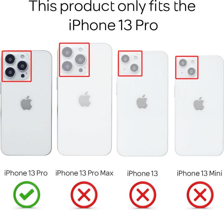Immagine prodotto Nalia Custodia per cellulare in silicone ad anello (Apple iPhone 13 Pro)