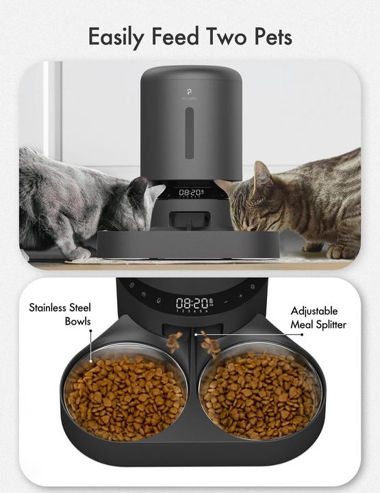 Immagine prodotto Petlibro Alimentatore doppio per granaio (5 l)