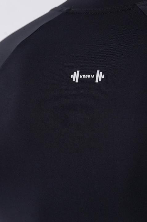 Image du produit Nebbia T-shirt fonctionnel à manches longues "Active" 328 noir (XL)