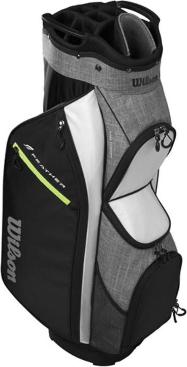 Wilson - Feather Cartbag – Black/Grey/White