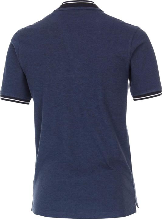 Produktbild Casa Moda Poloshirt Polo Kurzarmshirt mit College-Kragen und Kontraststreifen (M)