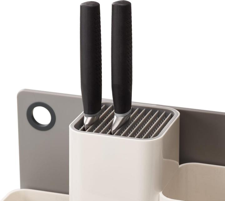 Produktbild Joseph Joseph CounterStore m. Schneidebrett, weiss/h.grau, 31x13x23 cm
