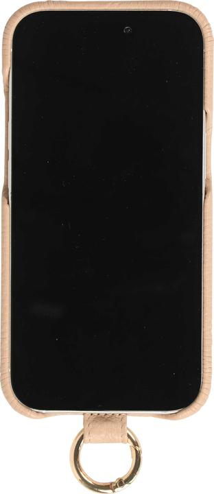 Actual product image PhoneLook Coque Premium cuir véritable de luxe avec lanière en cuir réglable et amovible + MagSafe (Apple iPhone 15 Pro Max)