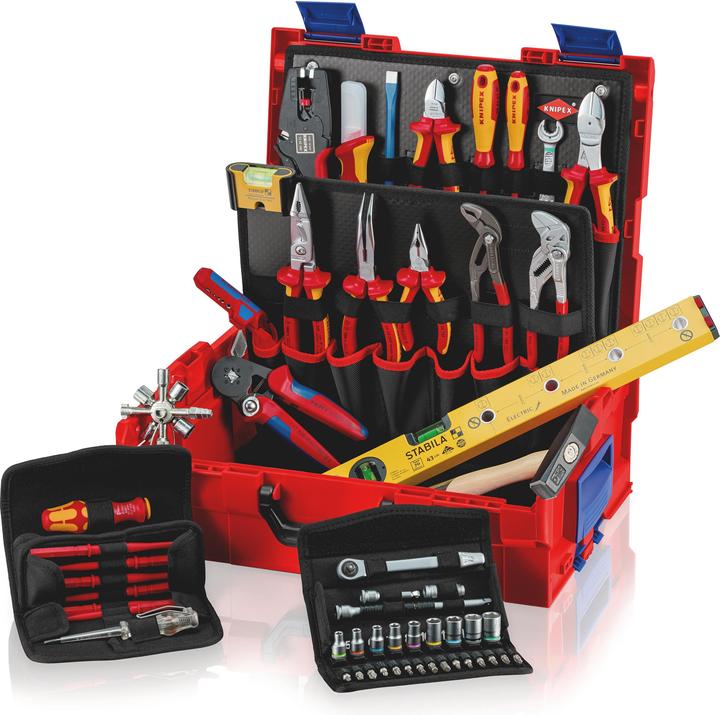 Produktbild Knipex L-BOXX Elektro (63 Teile)