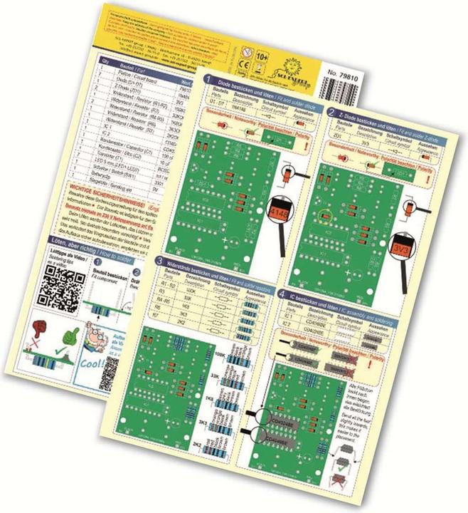Nährwerte und Zutaten Sol Expert Lötbausatz Elektronischer Würfel