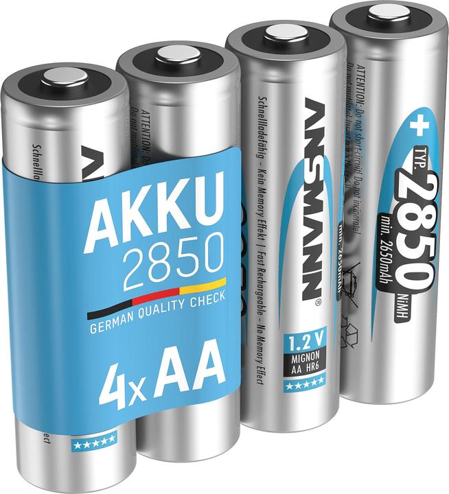 Image du produit Ansmann AA (4 pcs, AA, 2650 mAh)