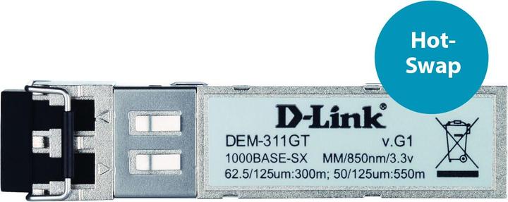 Productafbeelding D-Link DEM-311GTt, 1000BaseSX