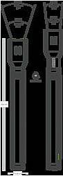 Immagine prodotto Abus Torcia TL530 (31.60 cm, 900 lm)