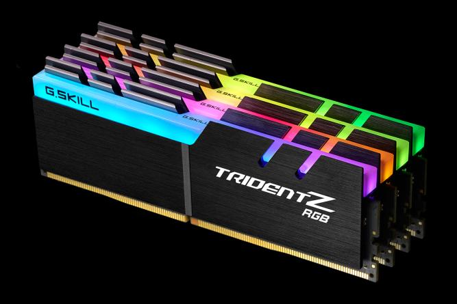Produktbild G.Skill Trident Z RGB (for AMD) (4 x 8GB, 3200 MHz, DDR4-RAM, DIMM)