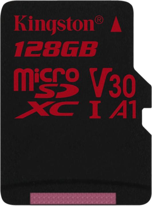 Kingston Canvas React microSDXC (128 GB, microSDXC, U3, UHS-I)