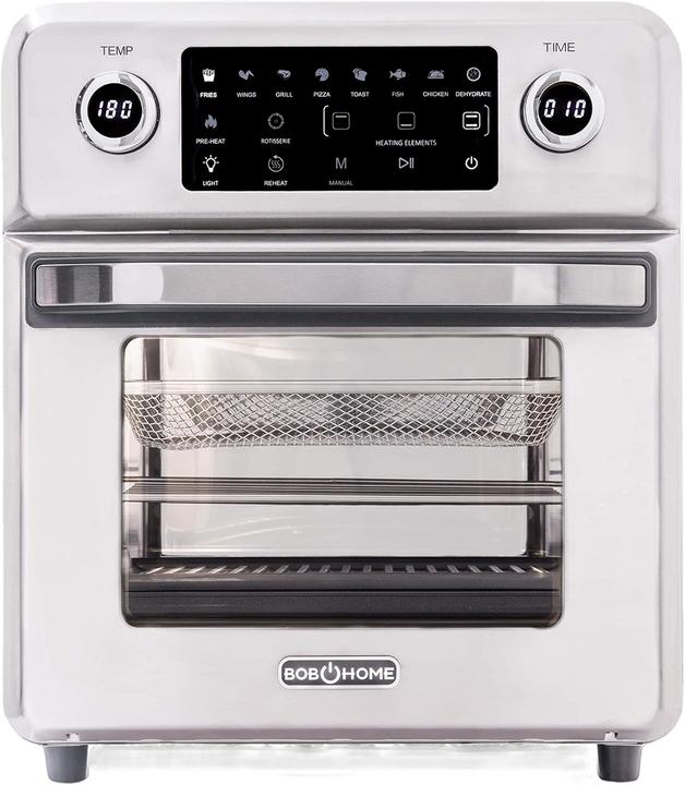 Produktbild Bob Home Heissluftfritteuse Vital Deluxe, mit 10 Smart-Touch-Programmen