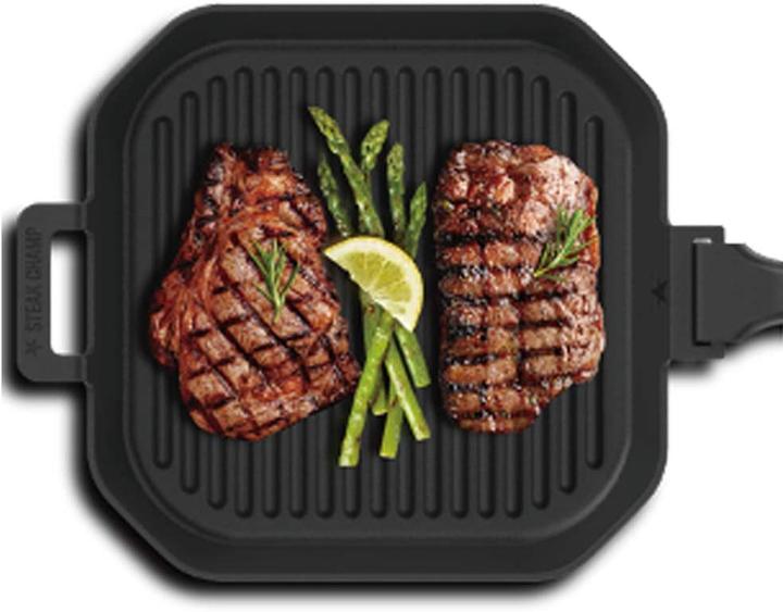 Actual product image Steakchamp Grill pan (26 cm, Grill pan, Cast iron)