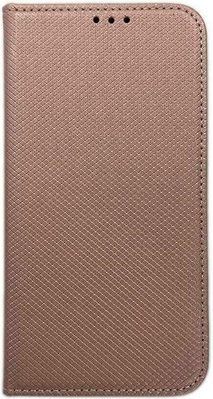 Actual product image No Name Case Smart Magnet book iPhone 15 Pro Max 6.7" różowo złoty/rose gold (Apple iPhone 15 Pro Max)