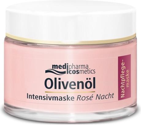 Actual product image Medipharma cosmetics Olive Oil Intensive Mask Rosé Night, 50 ml Cream (50 ml)