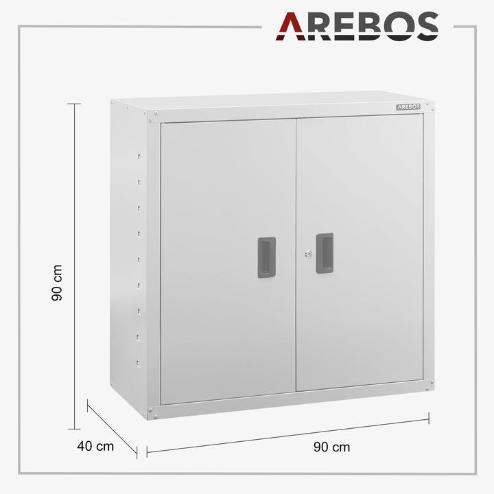 Produktbild Arebos Aktenschrank (90 x 40 x 90 cm)
