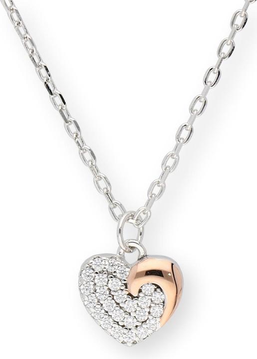 Actual product image Carat hearts (Silver 925, 45 - 48 cm)
