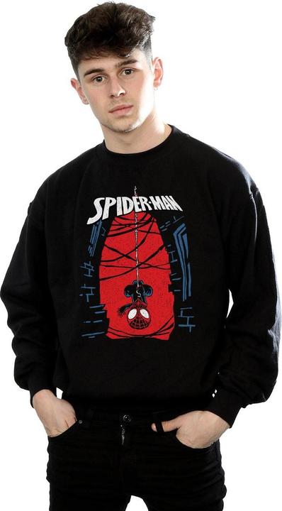 Actual product image Mens Spider-Man Hanging Sketch Sweatshirt (3XL)