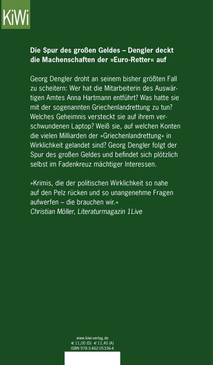 Image du produit Der grosse Plan (Allemand, Wolfgang Schorlau, 2019)