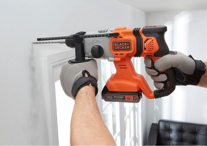 Productafbeelding Black & Decker Black+Decker 18V SDS PLUS boormachine 2,5Ah (Oplaadbare batterij)