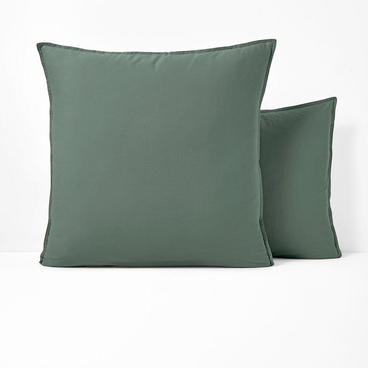 Image du produit La Redoute Interieurs Scenario Coton Lave (Taie d'oreiller, 63 x 63 cm)