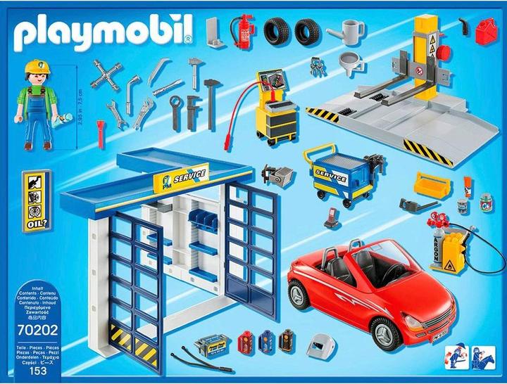 Actual product image Playmobil Car repair shop (70202, Playmobil City Life)