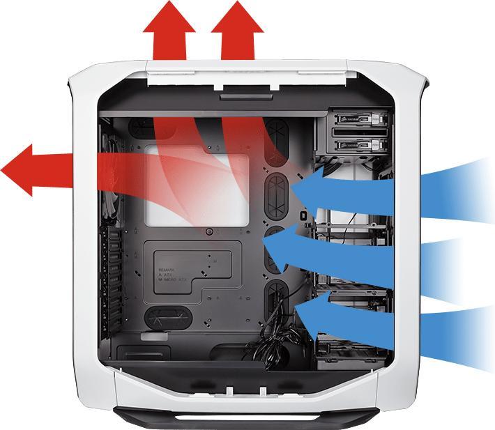 Produktbild Corsair Graphite 780T (ATX, mATX, Mini-ITX, E-ATX, XL-ATX)