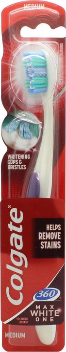 Colgate Max White 360º One Toothbrush Medium (Mittel, 1 x)