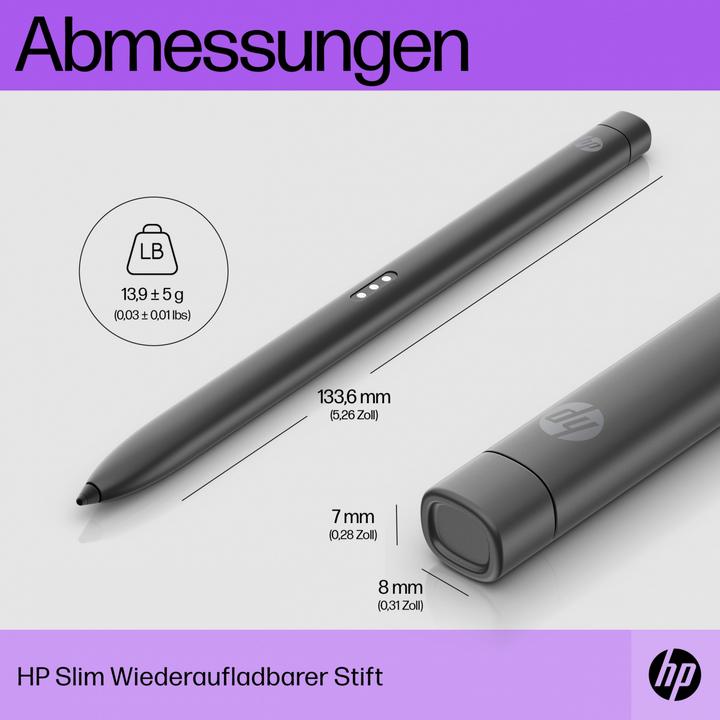Actual product image HP Slim RECHBL PEN No