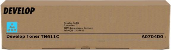 Actual product image Develop Cyan - Original - Toner cartridge - for ineo+ 451, 550, 650 (C)