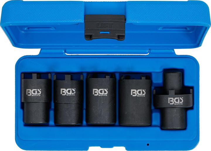 Produktbild BGS Nutmutter-Einsatz-Satz 5-tlg. (1/2")