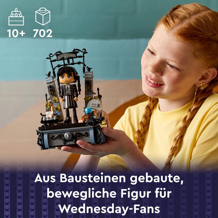 Actual product image LEGO Wednesday Addams construction figure (76780, LEGO Wednesday)