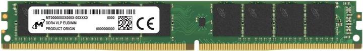 Image du produit Crucial Micron DDR4 VLP ECC UDIMM 2Rx8 3200 (1 x 16GB, 3200 MHz, RAM DDR4, U-DIMM)