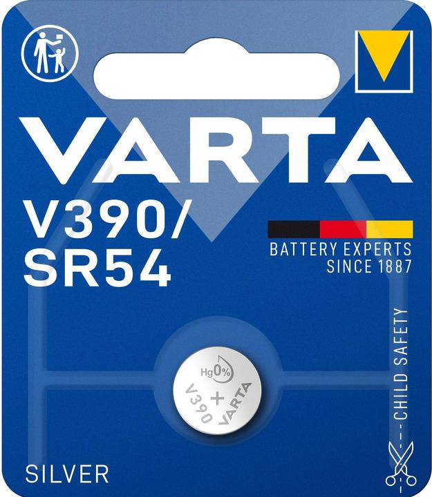Produktbild Varta Electronics V390 (1 Stk., SR54, 59 mAh)