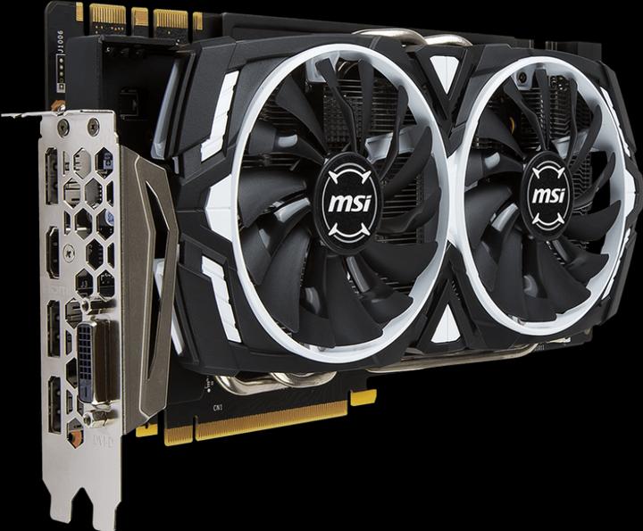 Produktbild MSI GeForce GTX 1070 ARMOR OC (8 GB)