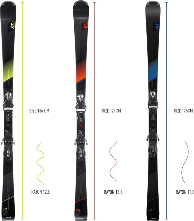 Actual product image Wedze BOOST 900 (176 cm, With binding)
