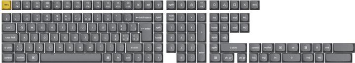 Image du produit Keychron ISO-CH (141 Keys) PBT Dye-Sub Keycap Set