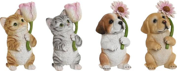 Actual product image Esprit Deko-Figur Home Bunt tiere 10,5 X 9 X 18,5 cm (4 Stück)