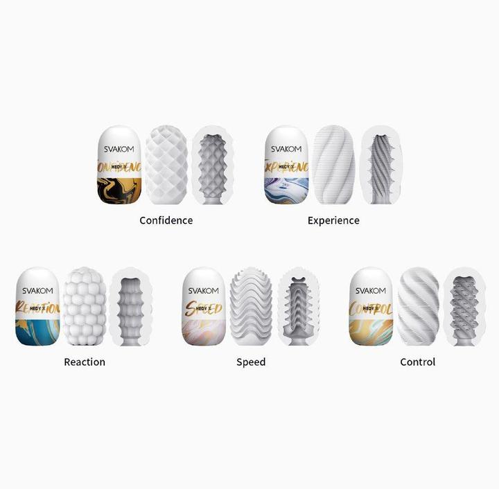 Produktbild Svakom Hedy X Masturbator 5-Pack Mixed Textures