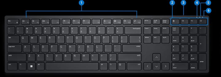 Image du produit Dell KB500 (CH, Sans fil)