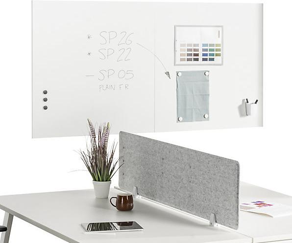 Image du produit kaiserkraft Tableau blanc modulaire, version PRO - tôle d'acier plastifiée, lot de 2, l x h (2000 x 1000 mm)